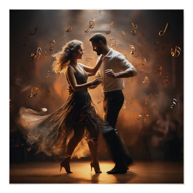 Poster cours de danse (Devant)