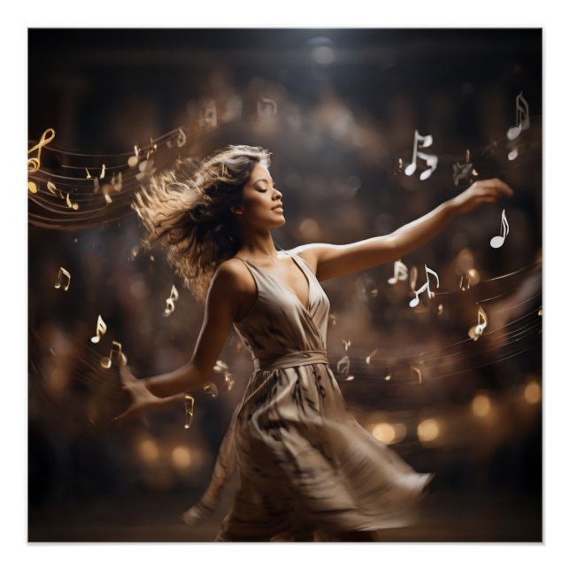 Poster cours de danse (Devant)