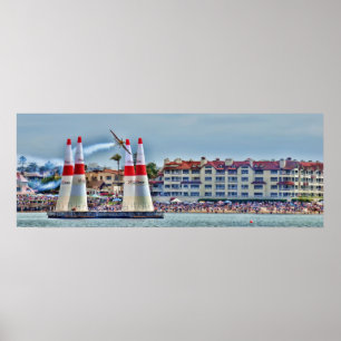 Poster Course aérienne Red Bull - San Diego