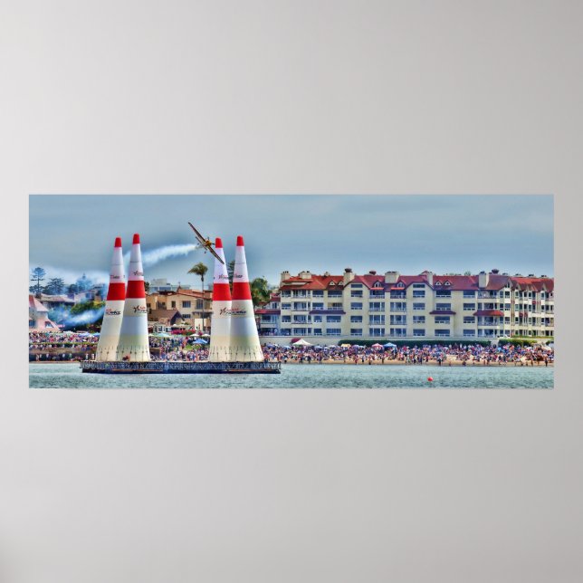 Poster Course aérienne Red Bull - San Diego (Devant)