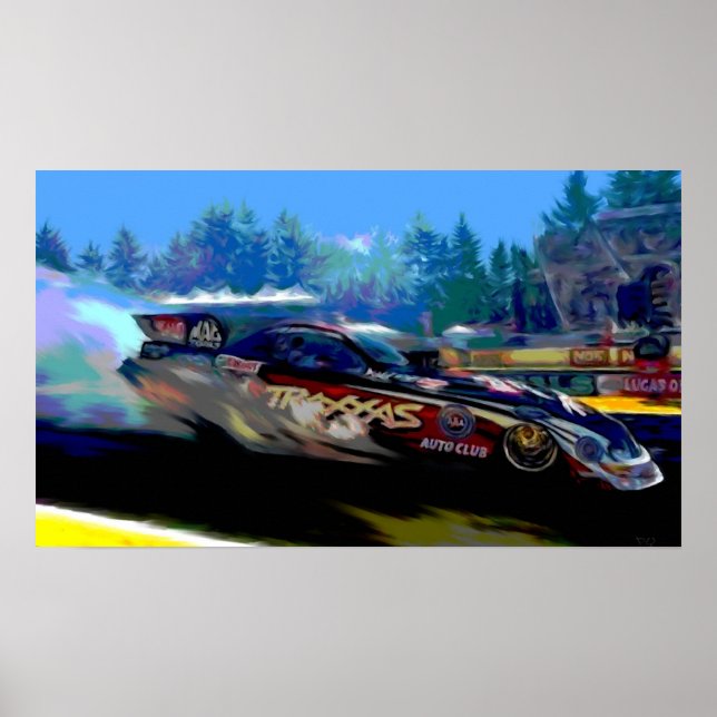 Poster Courtney est une force (Devant)