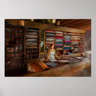 Poster Couture - Attention au magasin de réparation