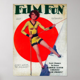 Poster Couverture de magazine d'amusement de film 3