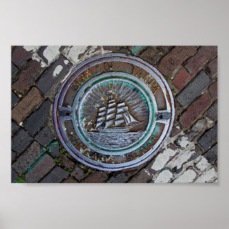 Poster Couverture d'eau d'orage de la ville de Tampa