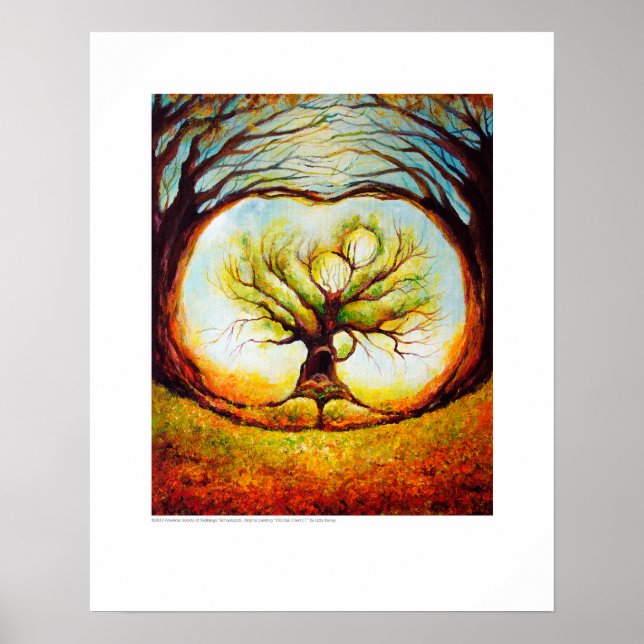 Poster Couvre-rayons X - Vieux poitrine de chêne CT par L (Devant)