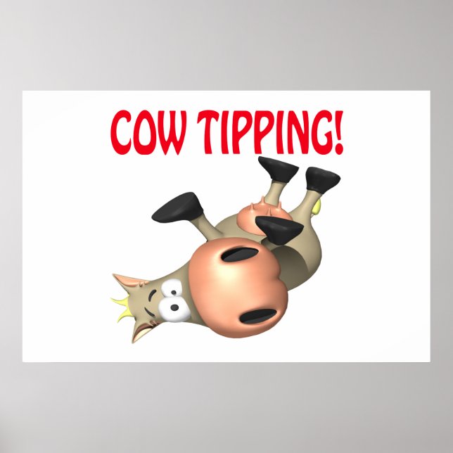 Poster Cow Tipping (Devant)