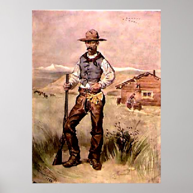 Poster Cowboy (Devant)