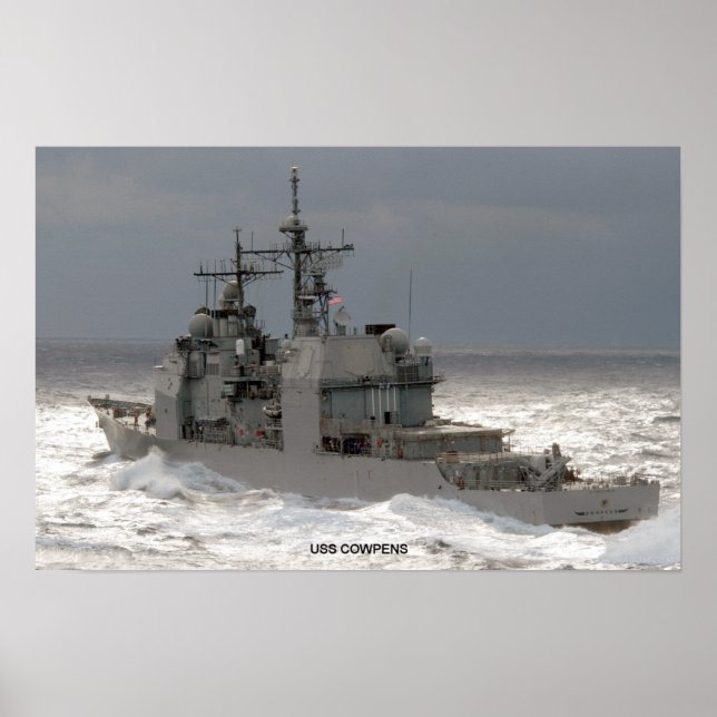 Poster Cowpens USS (Devant)
