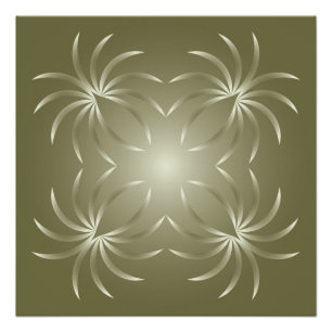 Poster crabes en cercle