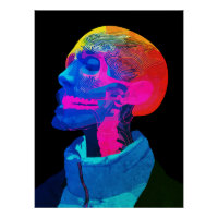 Crâne Cyber – Art d'anatomie futuriste