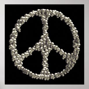 Poster Crânes De La Paix