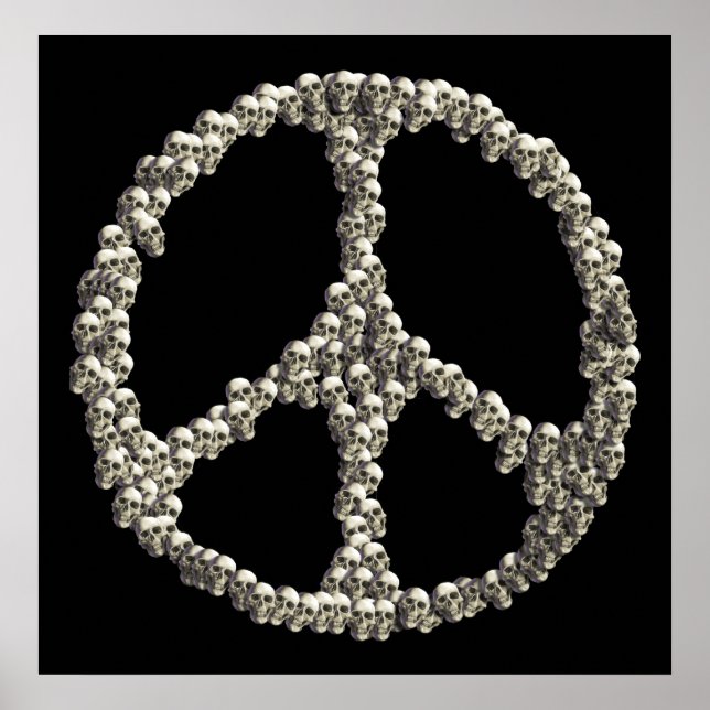 Poster Crânes De La Paix (Devant)