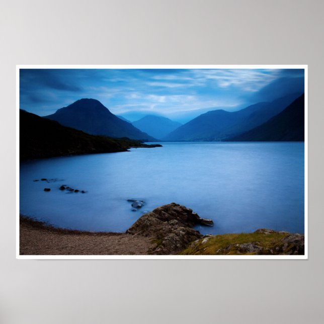 Poster - Crater Lake Cumbria (Devant)