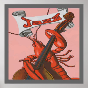 Poster Crawfish Jazz