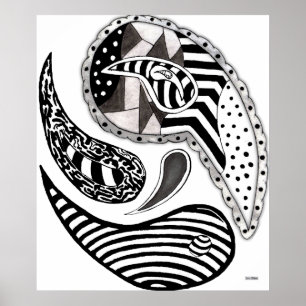 Poster Crazy Paisleys