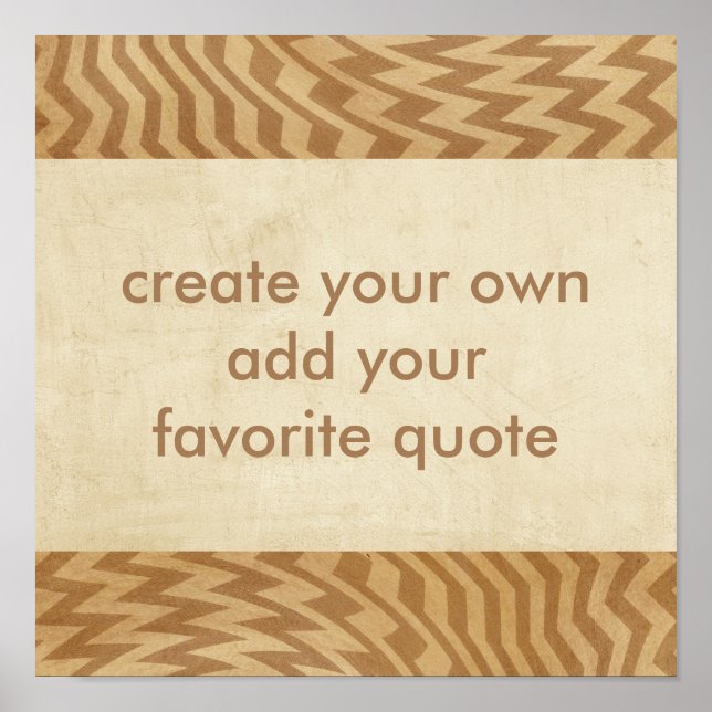 poster create your own distressed style design (Devant)