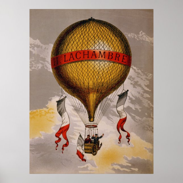 Poster Créateur de premier BALLOON Henri Lachambre Public (Devant)