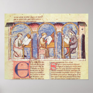 Poster Créateurs de table de jeux, du "Livre des jeux"