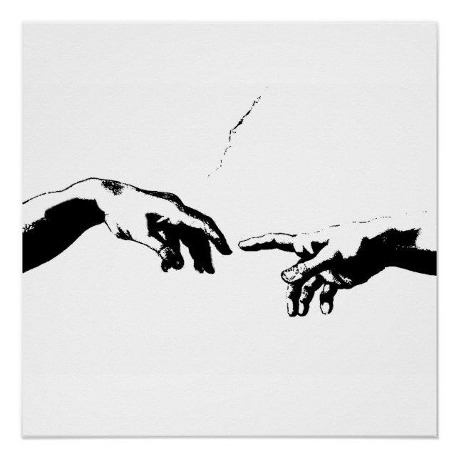 Poster Création d'Adam (Devant)