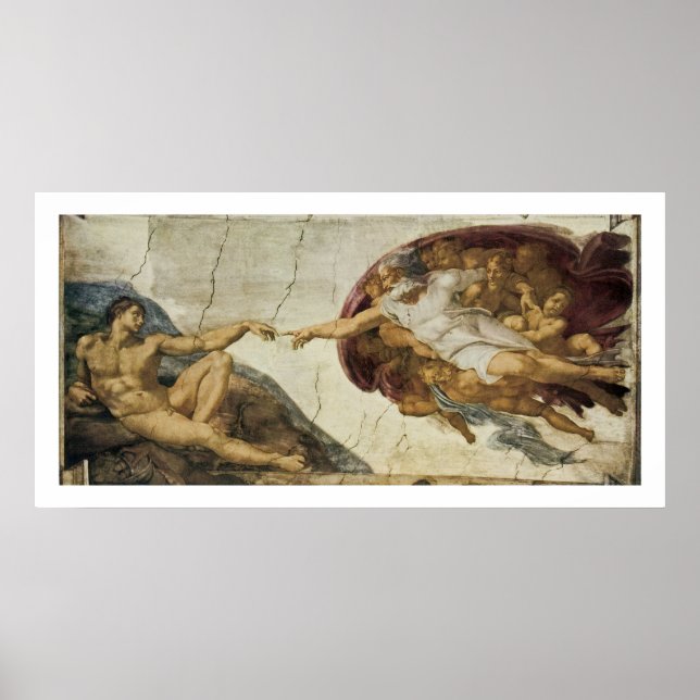 Poster Création d'Adam (Devant)