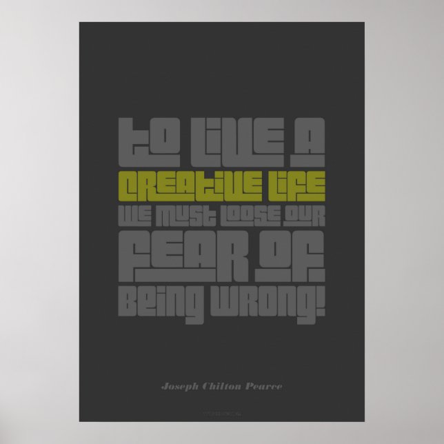 Poster Creative Life (Devant)