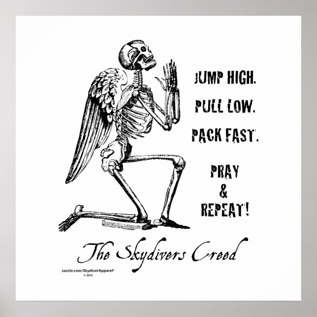 Poster Credo Skyplonger (Devant)