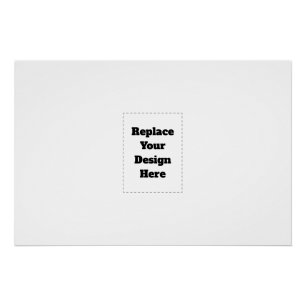 Poster Créez votre propre blanc 