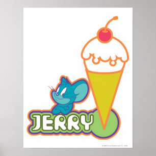 Poster Crème glacée Jerry
