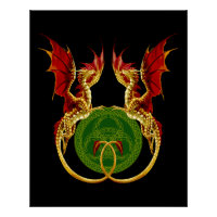 Crescent Céleste Lune Et Dragons