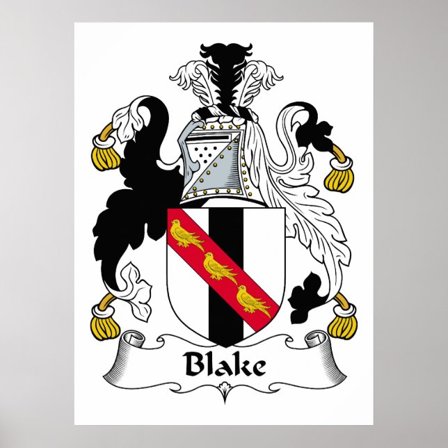 Poster Crest de Blake (Devant)