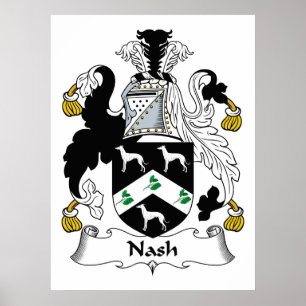 Poster Crest de la famille Nash