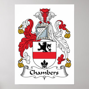 Poster Crête de famille de chambres