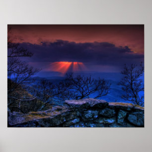 Poster crête de tonnerre