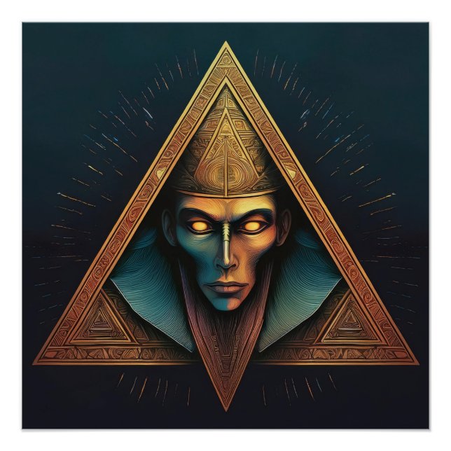 Poster Crête murale Illuminati (Devant)