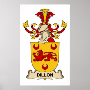 Poster Crêtes de famille de Dillon