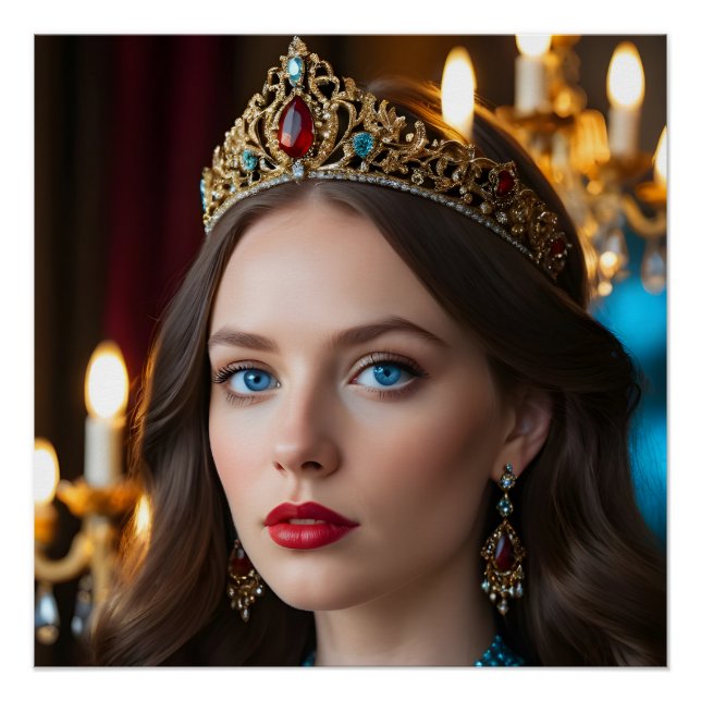 Poster Crimson Jewel Majesty (Devant)