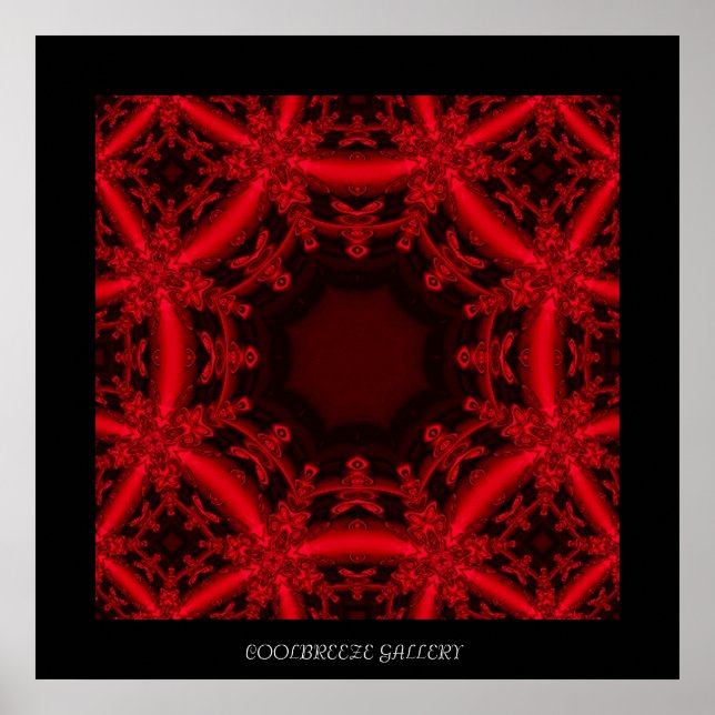 POSTER CRIMSON LACE (Devant)