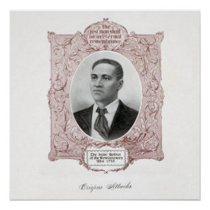 Poster Crispus Attucks : Martyr de la révolution américai