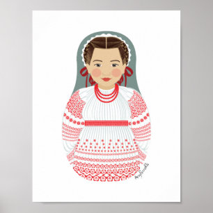 Poster croate Matryoshka
