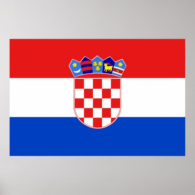 Poster Croatie, Croatie (Devant)