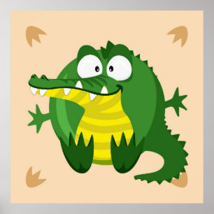Poster Crocodile mignon