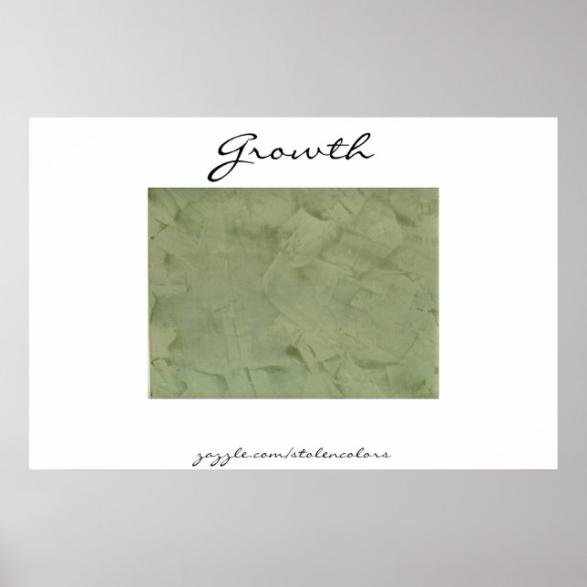 Poster Croissance (Devant)