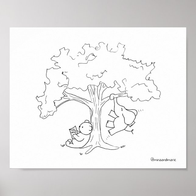 Poster Croissant (Devant)