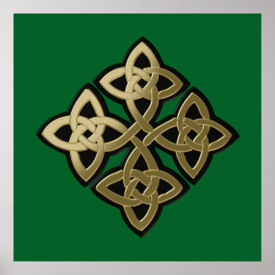 Poster Croix celtique