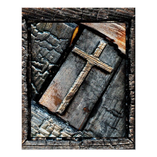 Poster Croix de protection (Devant)