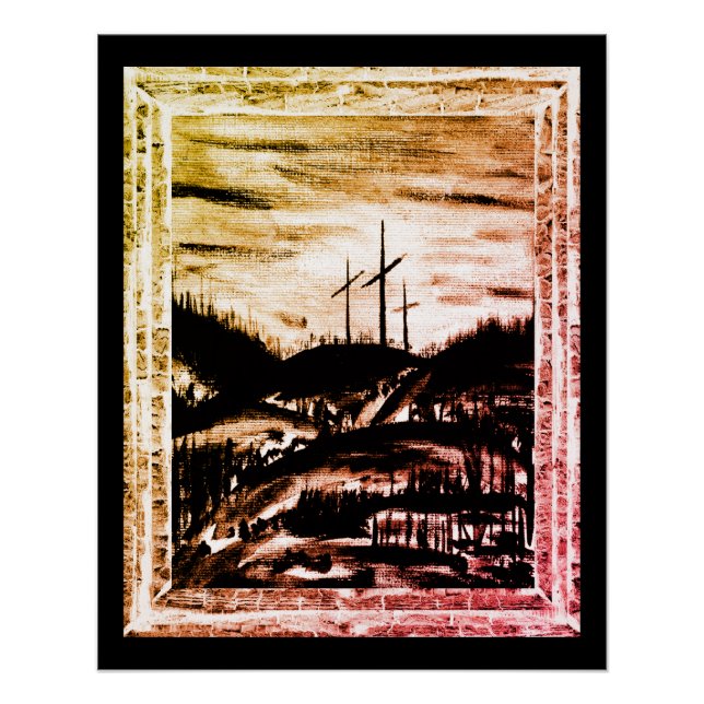 Poster Croix de repos (Devant)