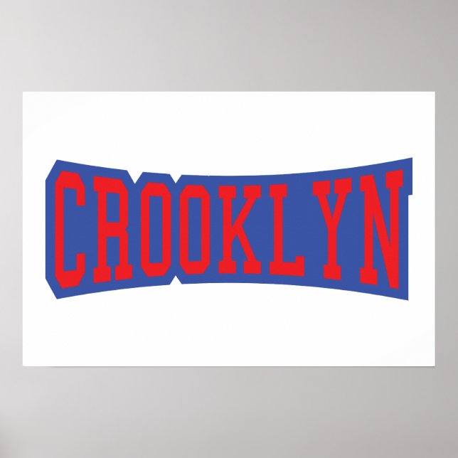POSTER CROOKLYN, NYC (Devant)