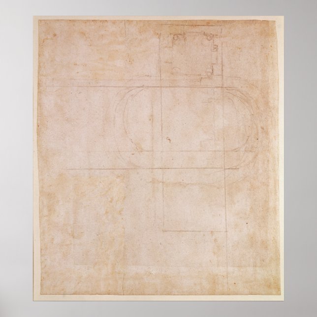 Poster Croquis architectural (Devant)