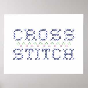 Poster Cross Stitch