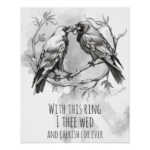 Poster Crow Lover Chercher Forever